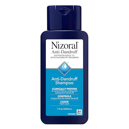 Nizoral Anti-Dandruff Shampoo with 1% Ketoconazole, Fresh Scent, 7 Fl Oz